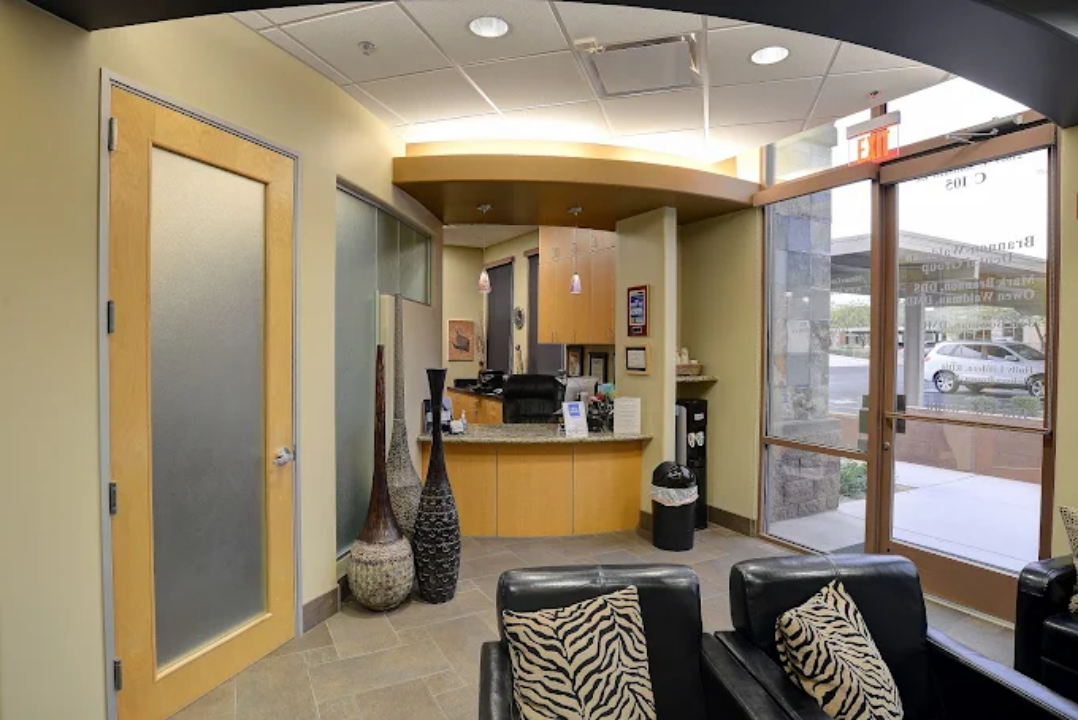 Reception area